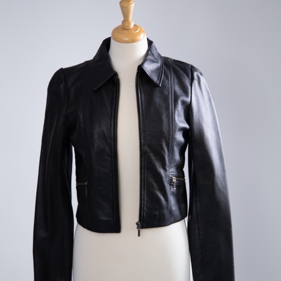 Original Leather Jacket -Brand new with Tag - Picture 1 of 6